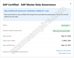 Mio result