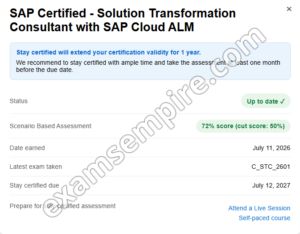 Grant result
